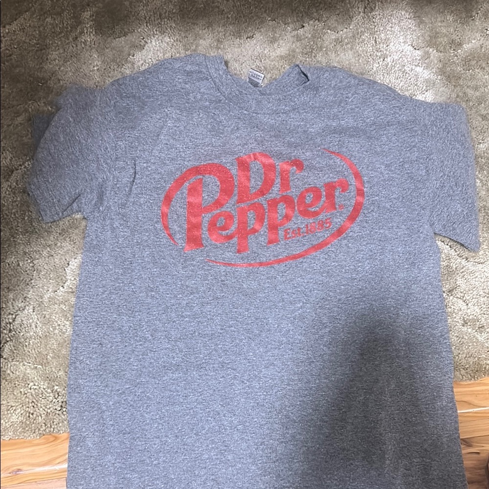 Dr Pepper Gray T-Shirt